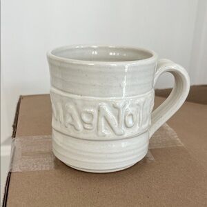 Magnolia Cream Ceramic Mug
